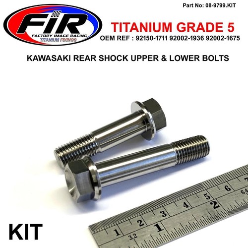 Titanium upper lower shock - upper,