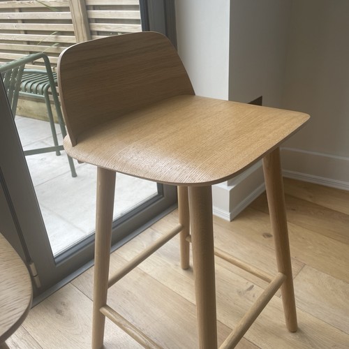 Muuto nerd bar stools - nerd, high