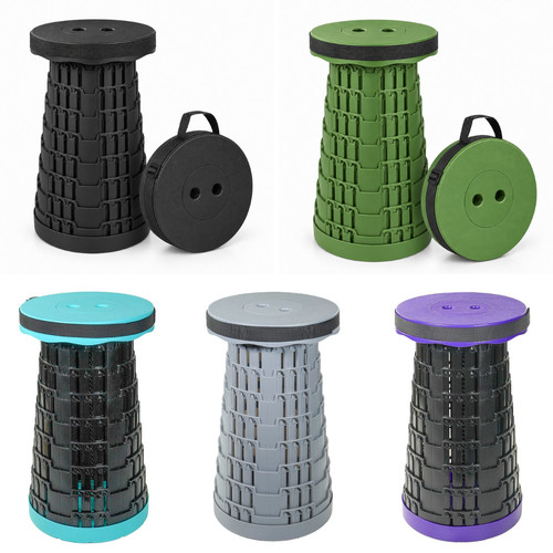 Folding camping stool - folding,