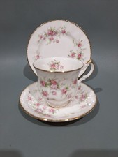 Paragon Bone China “ Victoriana Rose “ Tea Cup, Saucer & Plate Trio