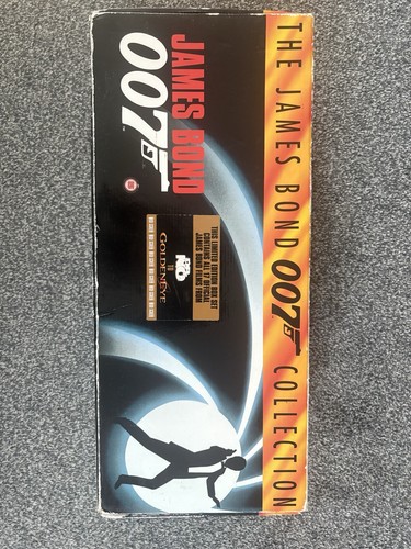 James bond 007 vhs collection - james,