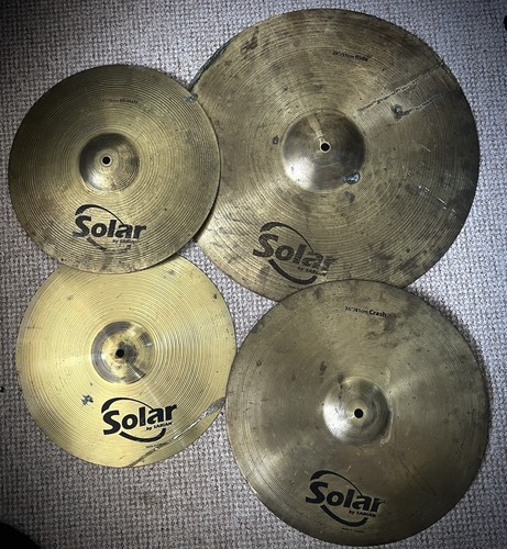 Sabian solar cymbal set - sabian,