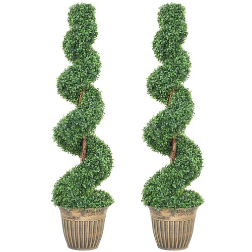 Homcom set potted - of,