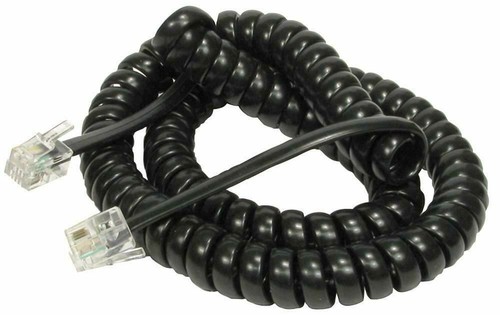 Rj10 4p4c coiled - 5x,