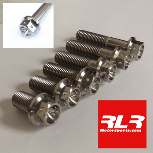 M10 titanium bolts hexagon - titanium,