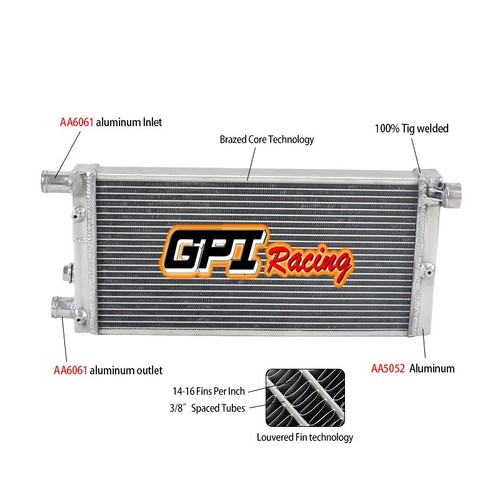 Alloy radiator fit - alloy, fiat