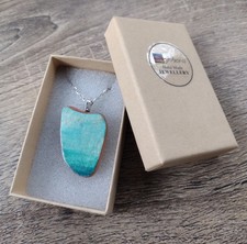 NECKLACE SEA POTTERY TEAL