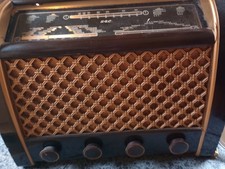 OLD GEC VALVE ART DECO RADIO