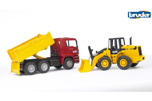 Bruder construction truck man - bruder,