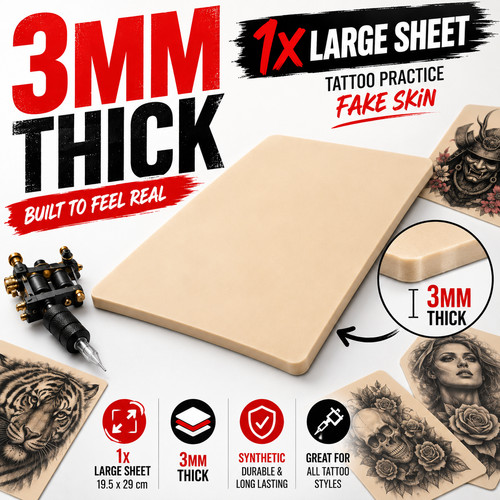 Large tattoo fake skin - tattoo,