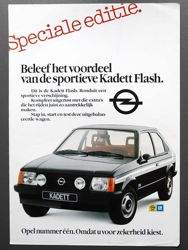 1982 opel kadett flash - opel,