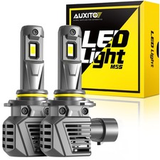 AUXITO 9005 LED Headlight Bulbs Combo High Low Beam 50000LM Super Bright 2PCS M5