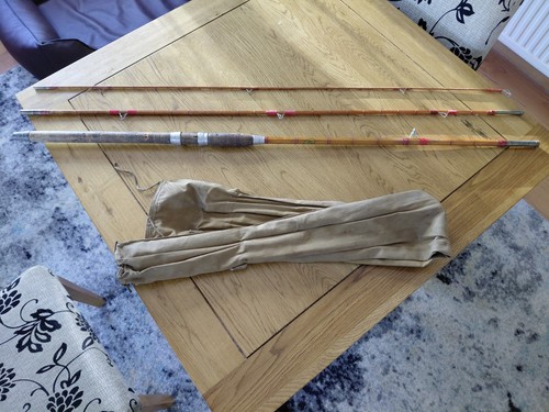 Vintage split cane fishing - vintage, rod