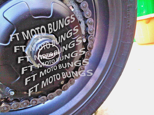 Rear wheel spindle bung - rear,