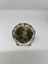 Liverpool Road Pottery LTD, Landscape , Pocket Vase, Bud Vase, 6cm Vintage