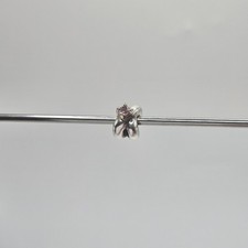 Pandora Charm Gold Two Tone Amethyst Love Knot Genuine ALE 925 790371AM