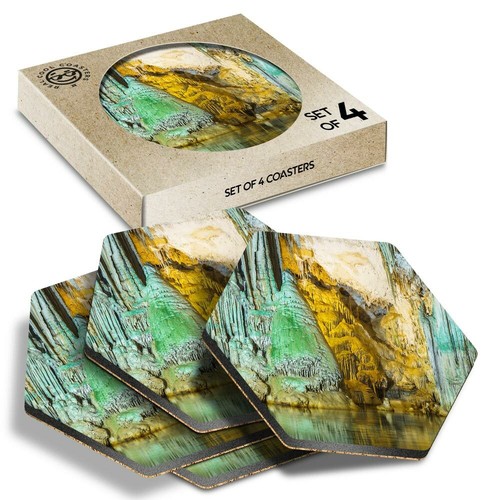 Hexagon coasters neptune - x,