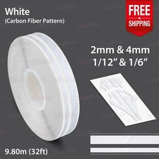 Roll PIN STRIPE Car Striping Trim Double Line TAPE Decal Vinyl Sticker 12mm 1/2"