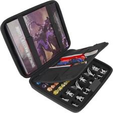 DND Dice Tray Box Polyhedral Rolling Tray Storage Bag Holder RPG Dungeons Dragon
