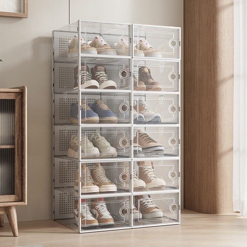 Pack plastic stackable - 12/pack,