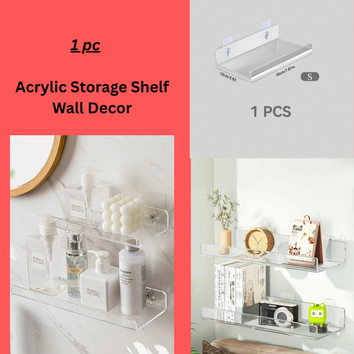 Acrylic storage shelf - acrylic,