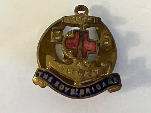 Vintage boys brigade lapel - brigade,
