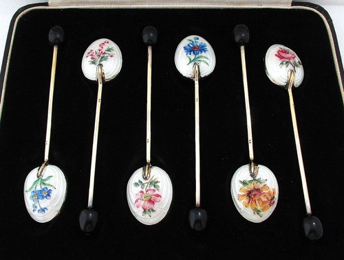 Cased vintage sterling silver - vintage,