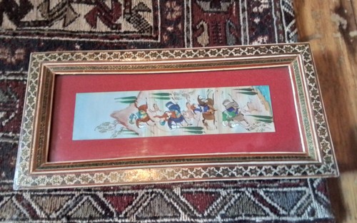 Vintage persian horsemen - vintage,