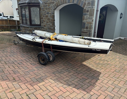 Laser sailing dinghy - laser,
