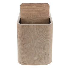 8.5L Wood Grain Garbage Can