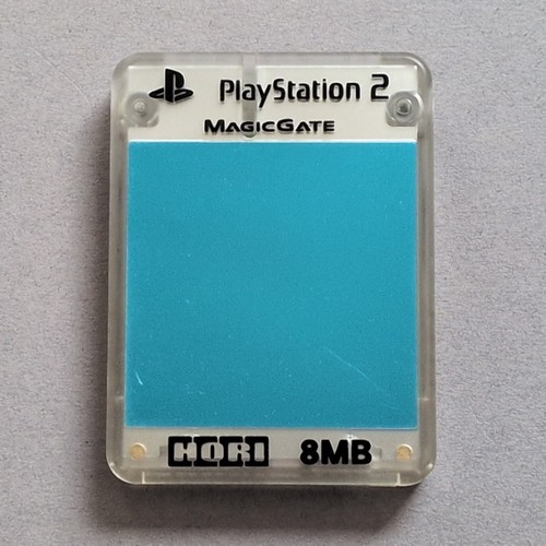 Ps2 memory card 8mb clear - memory,