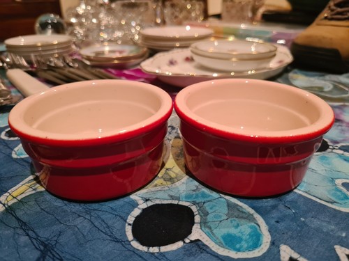 Pair cermer glazed ramekin - cermer,