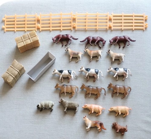 Vintage farmyard animals ram