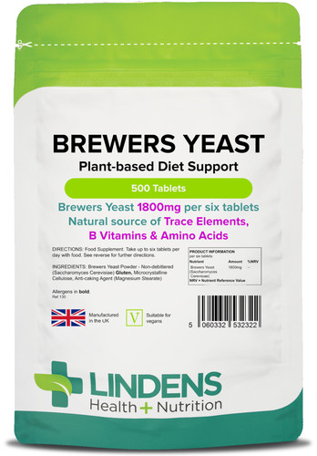 Lindens brewers yeast - brewers, 300mg