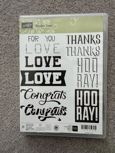 Stampin double take - double,