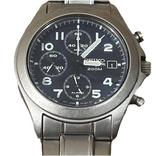 Seiko chronograph stainless - chronograph,