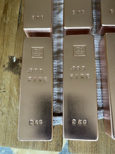 2kg copper ingot - 2kg,
