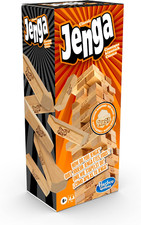 Jenga Classic Stacking Game Family Party Board Game for Kids & Adults All Ages