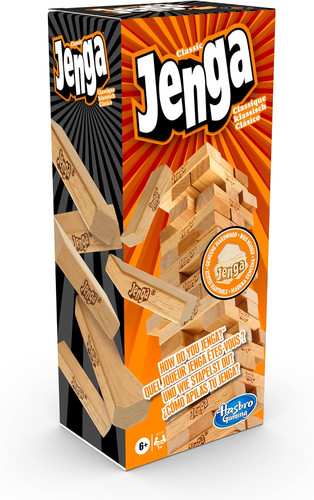 Jenga classic stacking game - stacking,