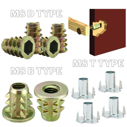 M8 m10 threaded - m4,