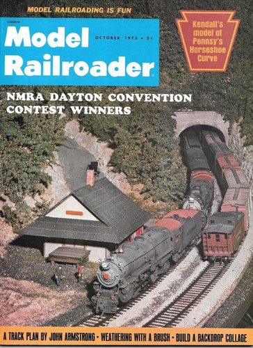 Model railroader oct 1975 - model, oct.1975