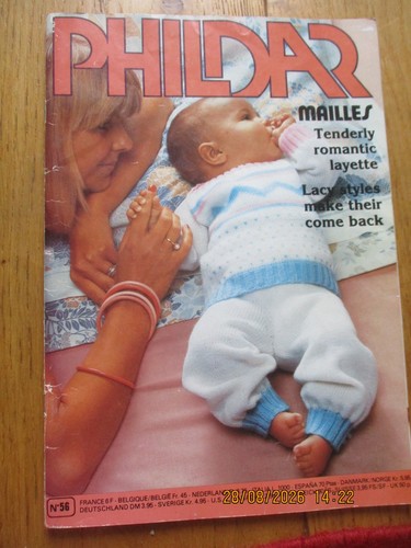 Vintage phildar mailles baby - vintage,