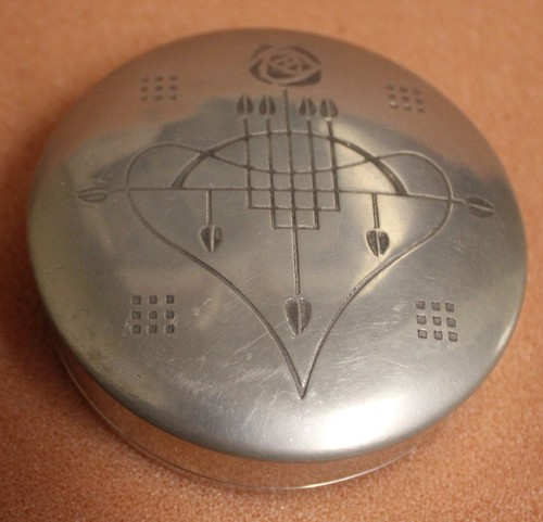 Art nouveau pewter - pewter, trinket