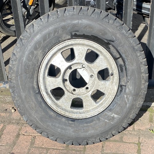 Wheel and tyre - wheel, description