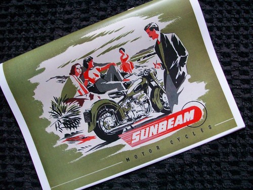 Sunbeam 1953 motorcycle sales - 1953,
