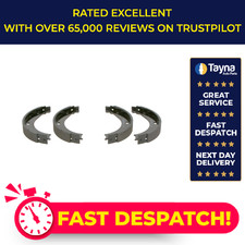 Handbrake Shoes Set fits BMW M635 E24 3.5 84 to 89 Parking Bosch 34211120867 New