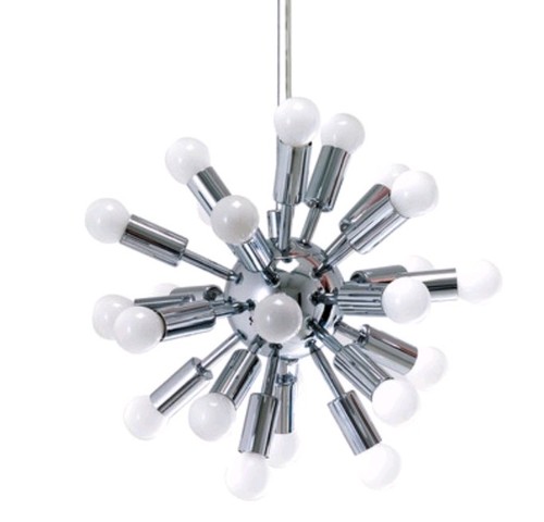 Vintage 80s chrome metal