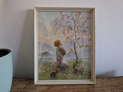 Vintage framed margaret - framed,