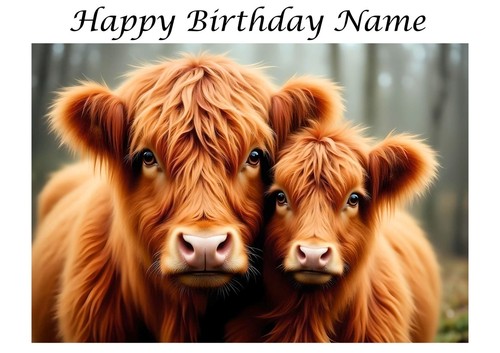 Personalised birthday card - personalised,