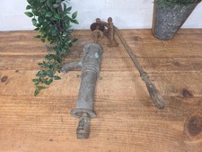 Antique 19th Century French Bronze Well Pump Garden Water Feature